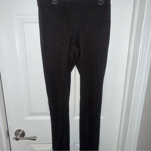 HUE Black Shimmer Leggings